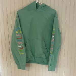 TALENTLESS Mint Hoodie with Logo Detail